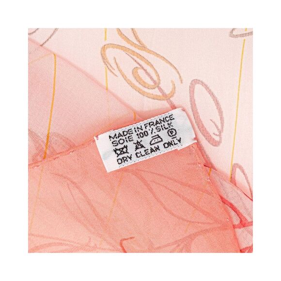 Pre Loved Hermes Luxurious Silk Scarf in Canvas Material - Picture 5 of 6